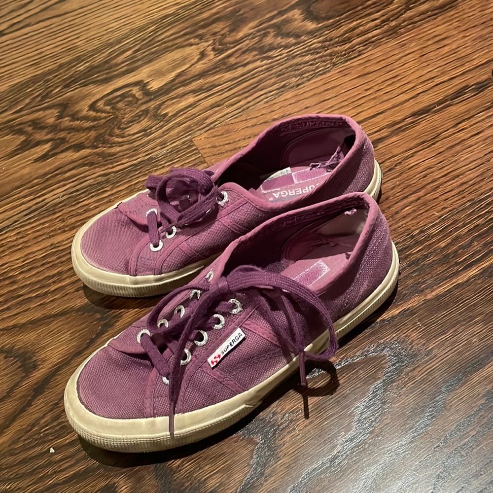 Purple Size 7.5 womens supergas
